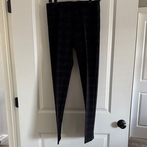 Insight Women's Black Checkered Cropped Pants